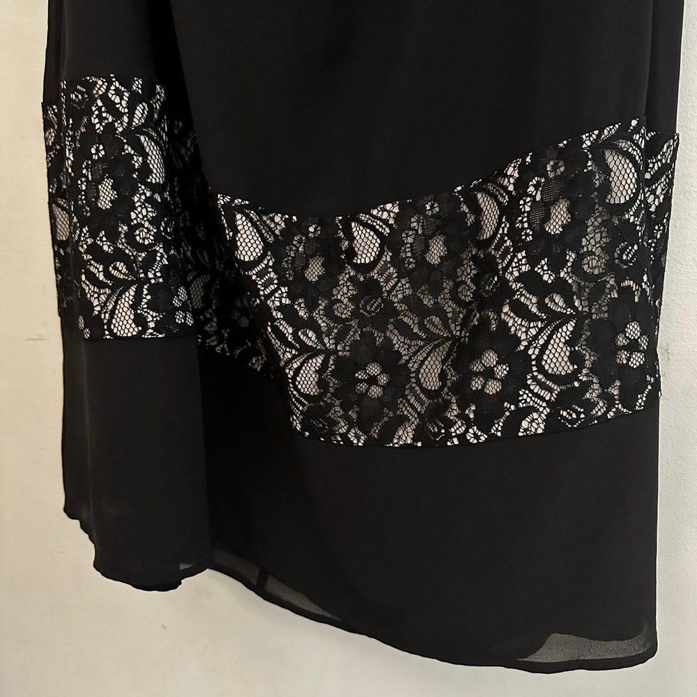 Maxi Chiffon & Lace Classic Skirt - Picture 3 of 5